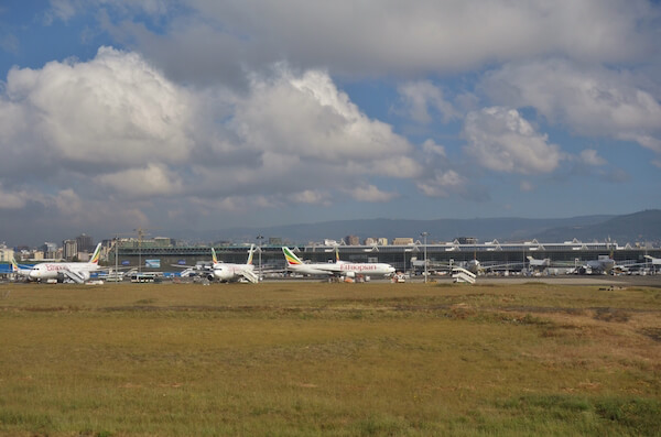 Bole International Airport is home to Ethiopian airlines - image by EQRoy/shutterstock.com