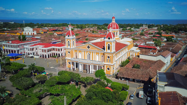 Granada cathedral in Nicaragua