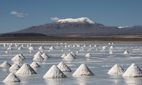 Salt pans of Uyuni