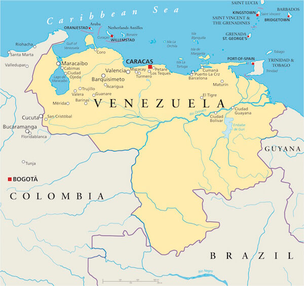 Venezuela map