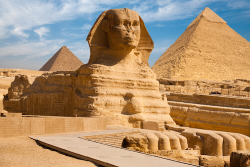 Sphinx in Egypt