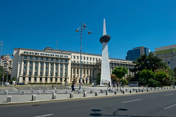 Revolution Square in Bucharest - image by Liviu Gherman