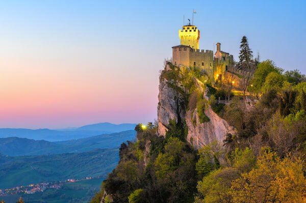 san marino cesta tower