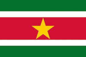 Suriname Flag