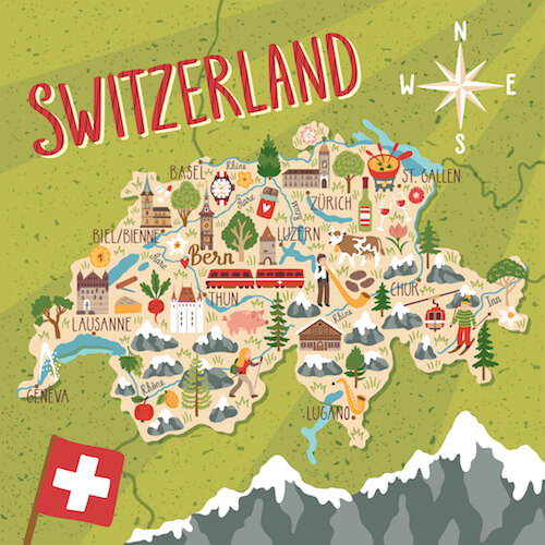 switzerland graphic