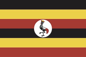 Uganda flag Uganda flag