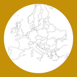 europe outline map