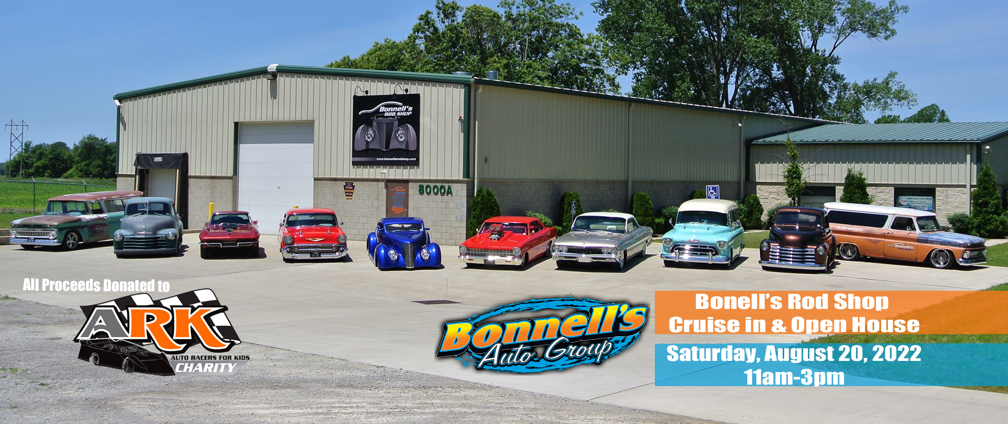 BONNELL'S ROD SHOP Cruise In & Open House